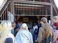 Wandertag von Thüringer Berufsschülern in und um Bad Frankenhausen auf den Spuren des Mittelalters - Eine Station war das Siedehaus der Frankenhäuser Pfänner Bild: Wandertag von Thüringer Berufsschülern in und um Bad Frankenhausen auf den Spuren des Mittelalters - Eine Station war das Siedehaus der Frankenhäuser Pfänner