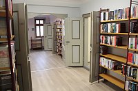 Bild: Neue Bibliothek Johann Wezel im "Schwan" in Sondershausen