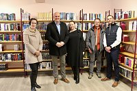 Bild: Neue Bibliothek Johann Wezel im "Schwan" in Sondershausen