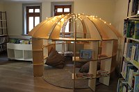 Bild: Neue Bibliothek Johann Wezel im "Schwan" in Sondershausen