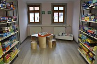 Bild: Neue Bibliothek Johann Wezel im "Schwan" in Sondershausen