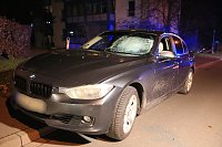 Fußgänger wurde von Auto erfasst Bild: Fußgänger wurde von Auto erfasst