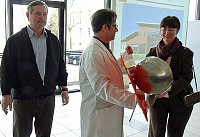 Bild: Einweihung neues Wirtschaftsgeb&auml;ude