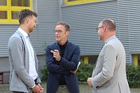 Bild: Spatenstich f&uuml;r den Berufsschulen-Campus II in der Salzstra&szlig;e in Sondershausen