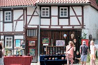 Bild: Peter Blei auf dem 31. Kunstmarkt in Friedrichsrode