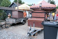 Bild: Peter Blei auf dem 31. Kunstmarkt in Friedrichsrode