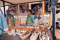 Bild: Peter Blei auf dem 31. Kunstmarkt in Friedrichsrode