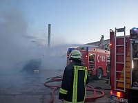 Großbrand Neuheide Bild: Großbrand Neuheide