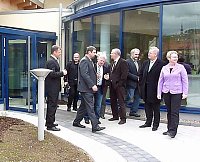 Übergabe Therme Bild: Übergabe Therme
