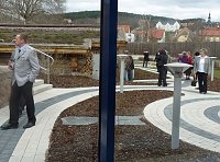 Übergabe Therme Bild: Übergabe Therme