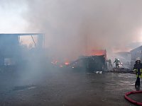 Großbrand Neuheide Bild: Großbrand Neuheide