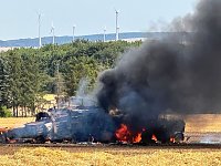 Bild: Hoher Sachschaden bei Feldbrand