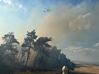 Bild: Brand eines Feldes bei Reinsdrof