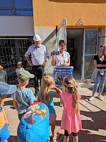 Bild: Schlossparkspatzen zu Gast in neuer Kita in Sondershausen