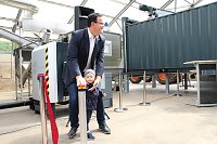 Bild: Pyrolyse als Alternative zum Verbrennen - in Bleicherode wurde heute eine Pilotanlage der Hochschule in Betrieb genommen