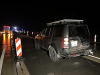 Bild: Unfall letzte Nacht auf der A 38