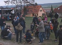 Vom Osterfeuer Bad Frankenhausen Bild: Vom Osterfeuer Bad Frankenhausen
