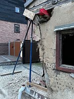 Bild: Unfall mit geparktem LKW