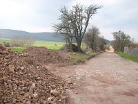Bau der Zwetschgenallee Bild: Bau der Zwetschgenallee