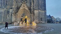 Bild: Peter Blei unterwegs in Magdeburg