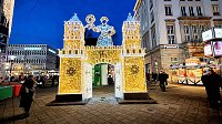 Bild: Peter Blei unterwegs in Magdeburg