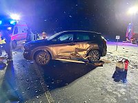 Bild: Unfall auf der B4