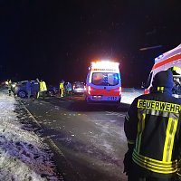 Bild: Unfall auf der B4