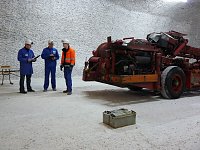 Bild: Zwischenpr&uuml;fung Unter Tage