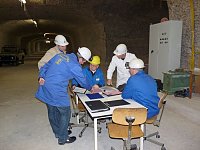 Bild: Zwischenpr&uuml;fung Unter Tage