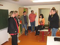 Bild: Arbeitsbesuch in Franzbergschule