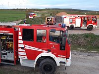 Bild: Einsatz zwischen Heldrungen und Bretleben