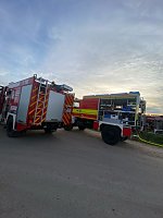 Bild: Einsatz zwischen Heldrungen und Bretleben