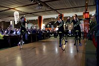Bild: Showeinlage der Kunstradfahrerinnen SG 03 Holzthaleben/Menteroda