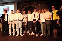 Bild: 26. Kyffh&auml;user Sportgala auf dem Burghof am Kyffh&auml;user. Ehrung der Sportlerinnen und Sportler