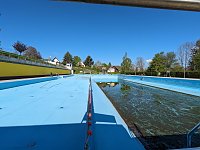 Bild: Im Bergbad Sonnenblick in Sondershausen sind die Vorbereitungen auf die kommende Badesaison in vollem Gange