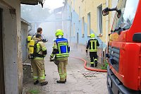Bild: Kellerbrand in Sondershausen