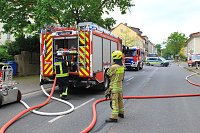 Bild: Kellerbrand in Sondershausen