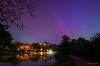 Bild: Polarlichter im Schlosspark Sondershausen