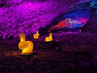 Bild: World of Lights in der Barbarossah&ouml;hle