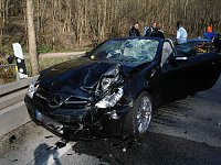 Unfall auf der B 81 Bild: Unfall auf der B 81