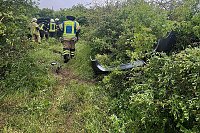 Unfall bei Nordhausen Bild: Unfall bei Nordhausen