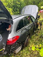 Unfall bei Nordhausen Bild: Unfall bei Nordhausen