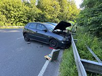 Unfall mit hohem Sachschaden Ebeleben in Richtung Sondershausen Bild: Unfall mit hohem Sachschaden Ebeleben in Richtung Sondershausen