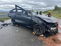 Bild: Unfall auf der A71