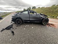 Bild: Unfall auf der A71