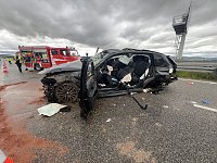 Bild: Unfall auf der A71