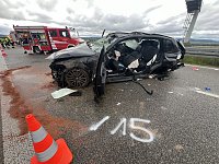 Bild: Unfall auf der A71