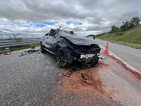 Bild: Unfall auf der A71