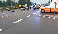 Bild: Schwerer Unfall auf der Landstra&szlig;e 1172 Ichstedt in Richtung Ringleben