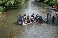 Bild: Badewannenrennen in Bennungen